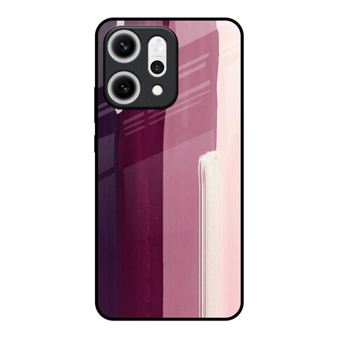 Brush Stroke Art Oppo Reno14 5G Glass Back Cover Online