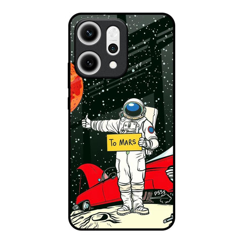 Astronaut on Mars Oppo Reno14 5G Glass Back Cover Online
