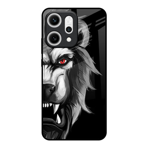 Wild Lion Oppo Reno14 5G Glass Back Cover Online