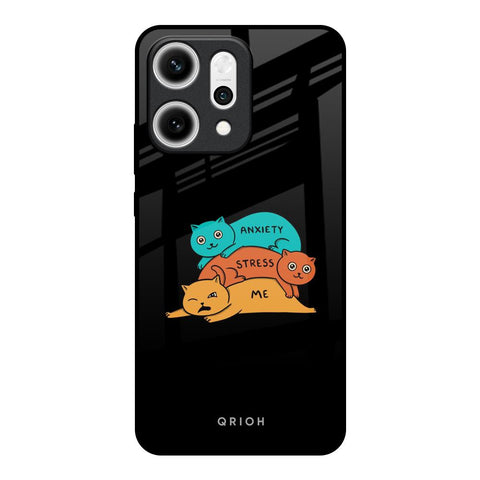 Anxiety Stress Oppo Reno14 5G Glass Back Cover Online