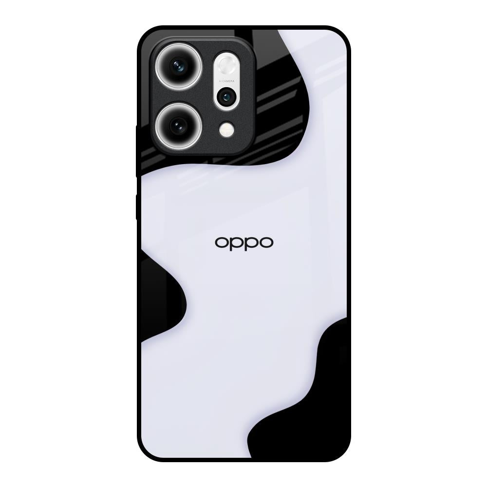 Wheat Cream Wavy Oppo Reno14 5G Glass Back Cover Online