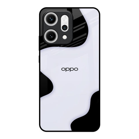 Wheat Cream Wavy Oppo Reno14 5G Glass Back Cover Online