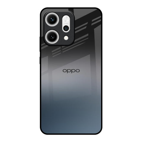 Dramatic Grey Oppo Reno14 5G Glass Back Cover Online