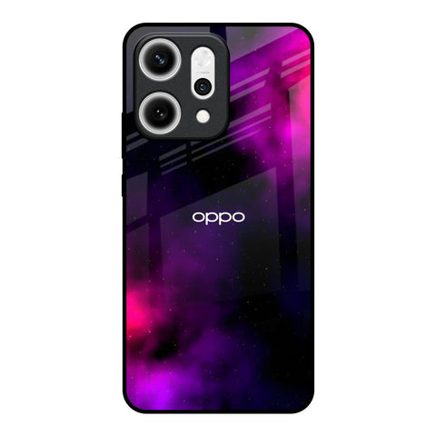 Pink Galaxy Oppo Reno14 5G Glass Back Cover Online