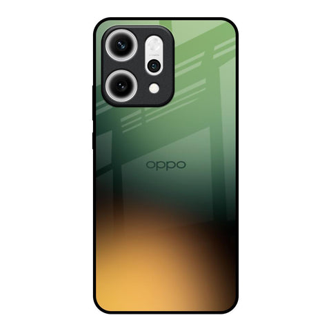 Blurry Forest Oppo Reno14 5G Glass Back Cover Online