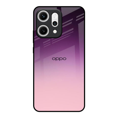 Purple Gradient Oppo Reno14 5G Glass Back Cover Online