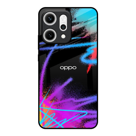 Brushy Color Oppo Reno14 5G Glass Back Cover Online