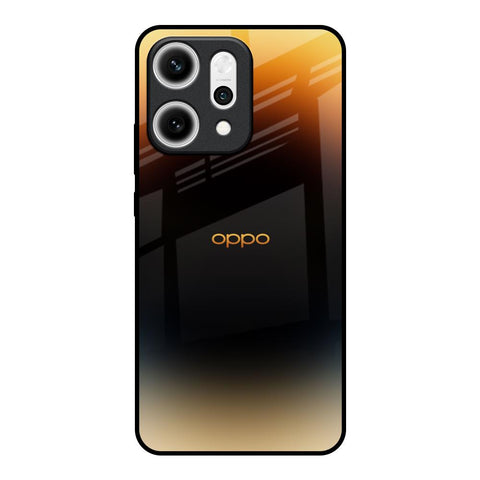 Grainy Yellow Oppo Reno14 5G Glass Back Cover Online