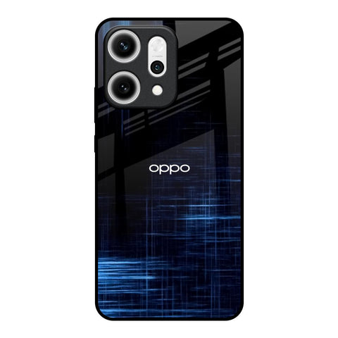 Blue Scratch Oppo Reno14 5G Glass Back Cover Online