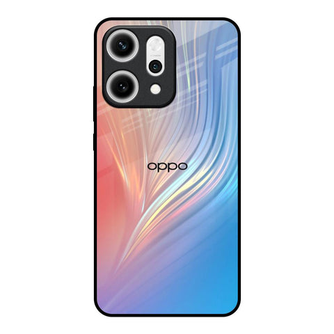 Mystic Aurora Oppo Reno14 5G Glass Back Cover Online