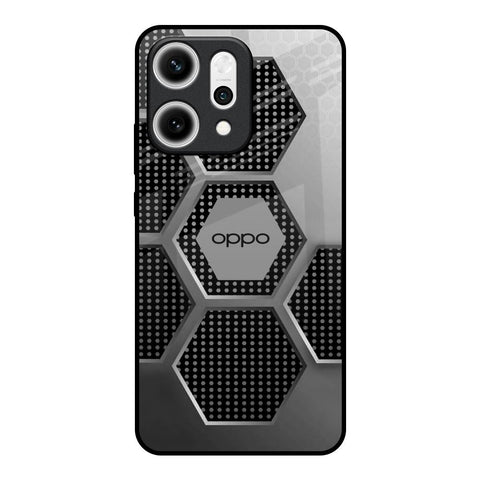 Hexagon Style Oppo Reno14 5G Glass Back Cover Online