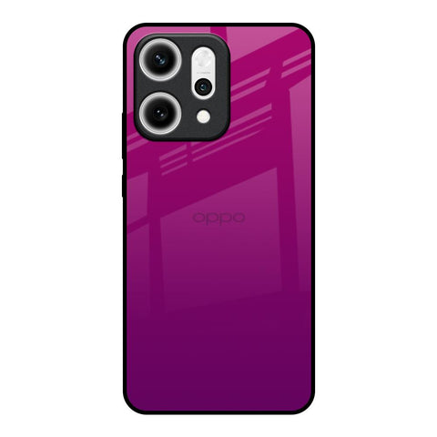 Magenta Gradient Oppo Reno14 5G Glass Back Cover Online