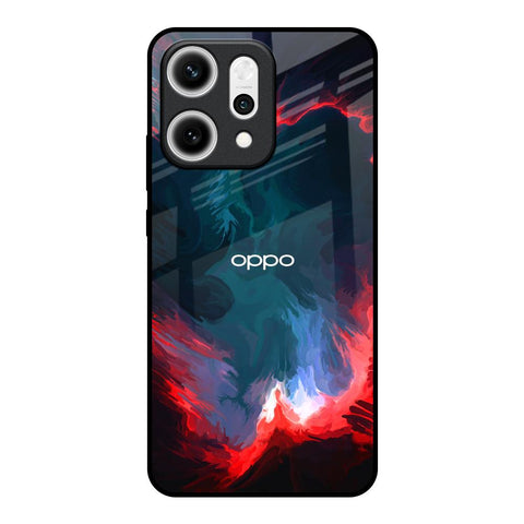 Brush Art Oppo Reno14 5G Glass Back Cover Online