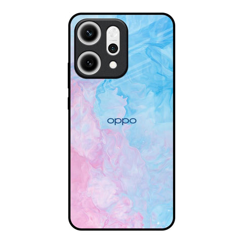 Mixed Watercolor Oppo Reno14 5G Glass Back Cover Online
