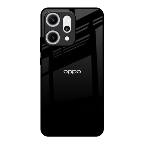 Jet Black Oppo Reno14 5G Glass Back Cover Online