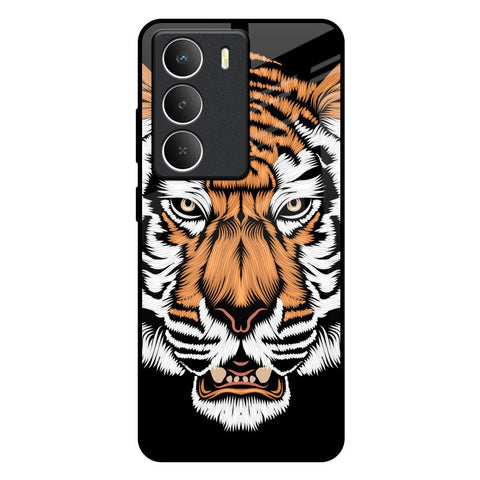 Angry Tiger Realme Narzo 80 Lite 5G Glass Back Cover Online
