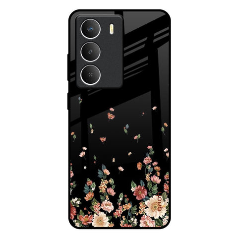 Floating Floral Print Realme Narzo 80 Lite 5G Glass Back Cover Online