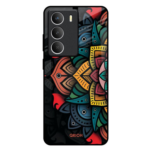 Retro Gorgeous Flower Realme Narzo 80 Lite 5G Glass Back Cover Online