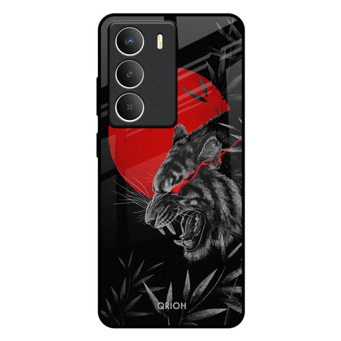 Red Moon Tiger Realme Narzo 80 Lite 5G Glass Back Cover Online