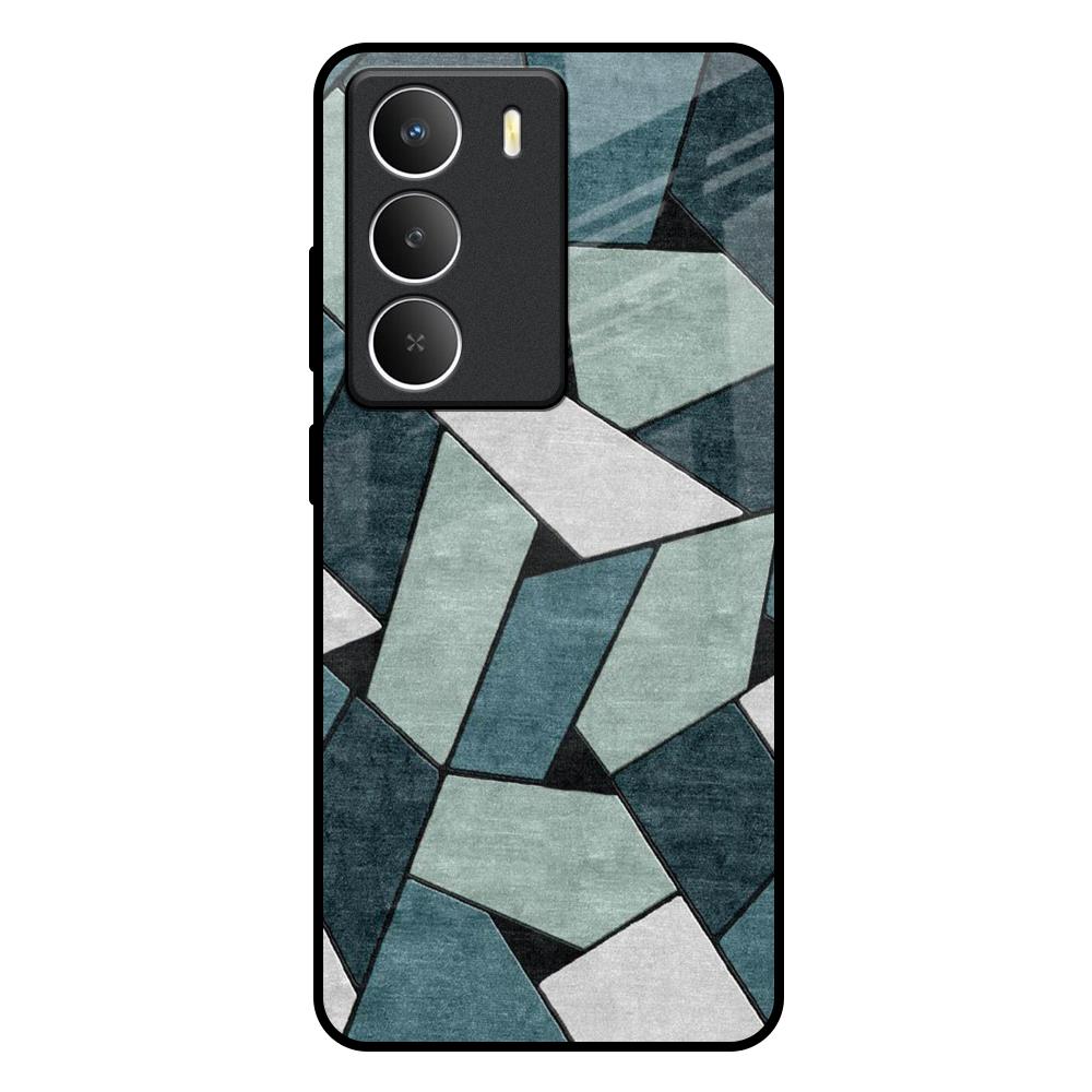 Abstact Tiles Realme Narzo 80 Lite 5G Glass Back Cover Online