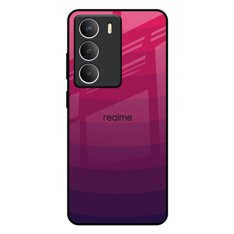 Wavy Pink Pattern Realme Narzo 80 Lite 5G Glass Back Cover Online