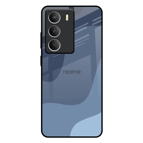 Navy Blue Ombre Realme Narzo 80 Lite 5G Glass Back Cover Online