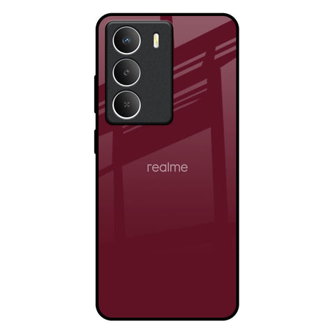 Classic Burgundy Realme Narzo 80 Lite 5G Glass Back Cover Online