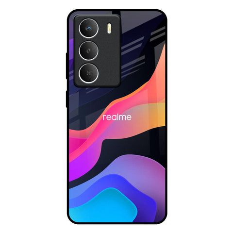 Colorful Fluid Realme Narzo 80 Lite 5G Glass Back Cover Online