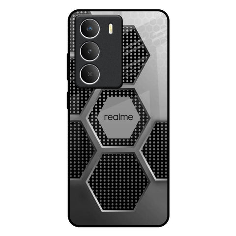 Hexagon Style Realme Narzo 80 Lite 5G Glass Back Cover Online