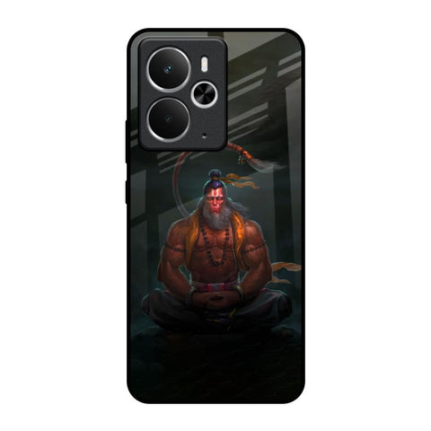 Lord Hanuman Animated Realme 14 5G Glass Back Cover Online