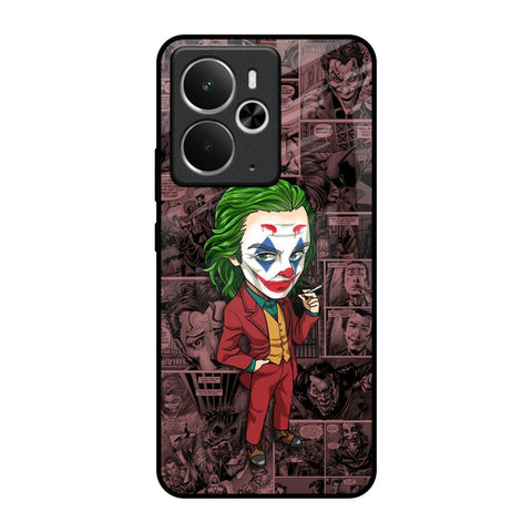Joker Cartoon Realme 14 5G Glass Back Cover Online