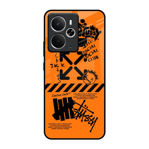 Anti Social Club Realme 14 5G Glass Back Cover Online