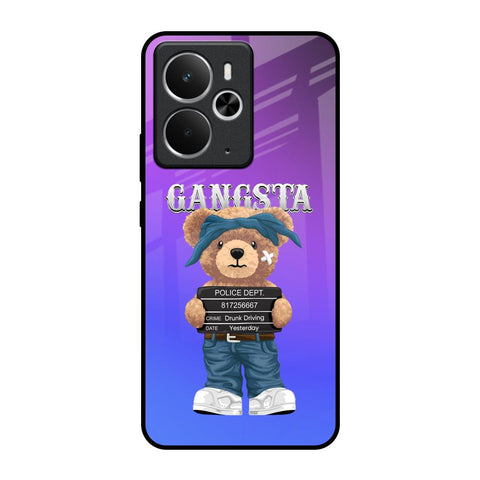 Gangsta Bear Realme 14 5G Glass Back Cover Online