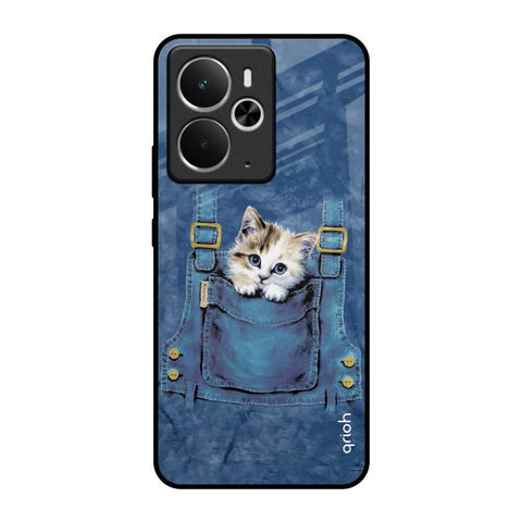 Kitty In Pocket Realme 14 5G Glass Back Cover Online