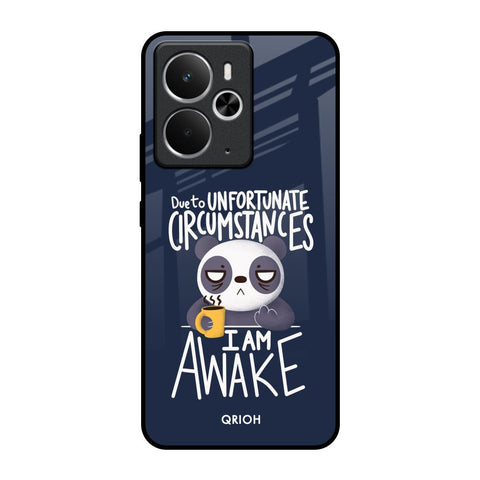 Struggling Panda Realme 14 5G Glass Back Cover Online