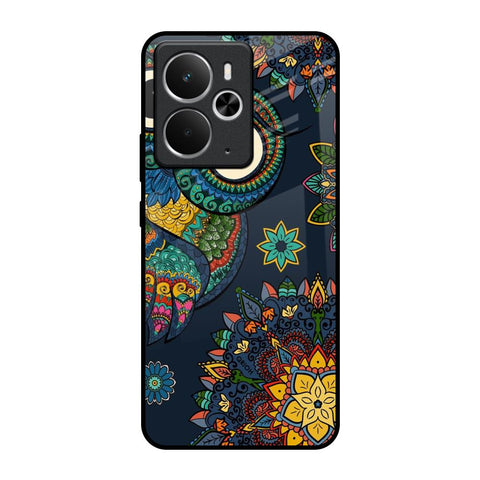 Owl Art Realme 14 5G Glass Back Cover Online