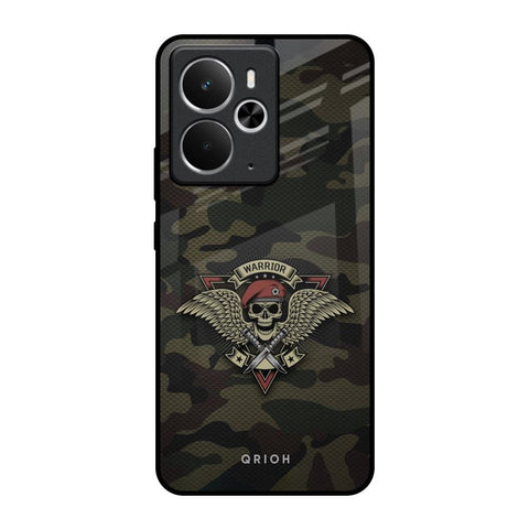 Army Warrior Realme 14 5G Glass Back Cover Online