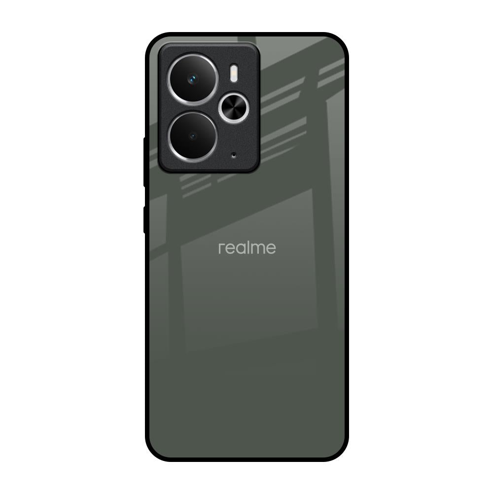 Charcoal Realme 14 5G Glass Back Cover Online
