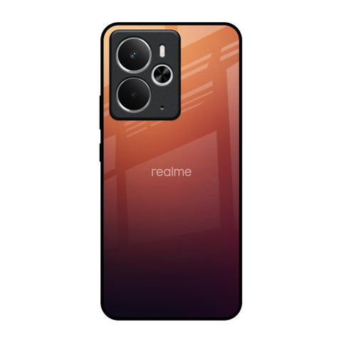 Sunset Background Realme 14 5G Glass Back Cover Online