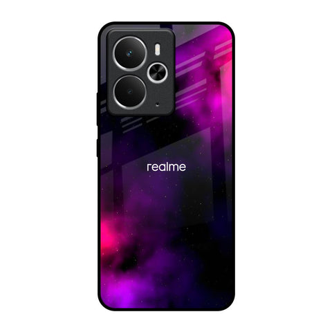 Pink Galaxy Realme 14 5G Glass Back Cover Online