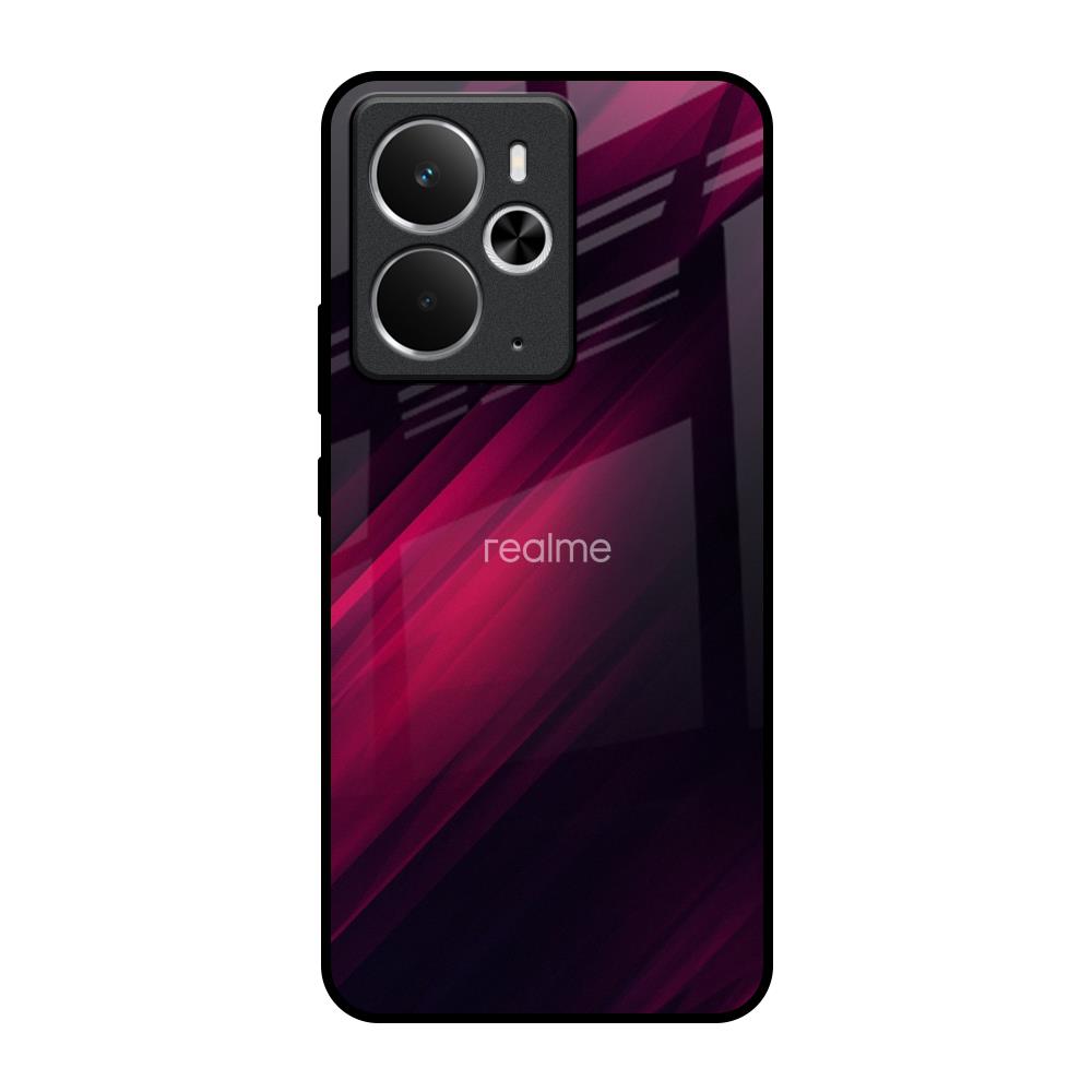 Razor Black Realme 14 5G Glass Back Cover Online