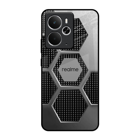 Hexagon Style Realme 14 5G Glass Back Cover Online