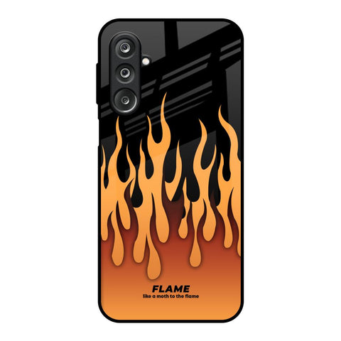 Fire Flame Samsung Galaxy M36 5G Glass Back Cover Online