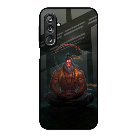 Lord Hanuman Animated Samsung Galaxy M36 5G Glass Back Cover Online