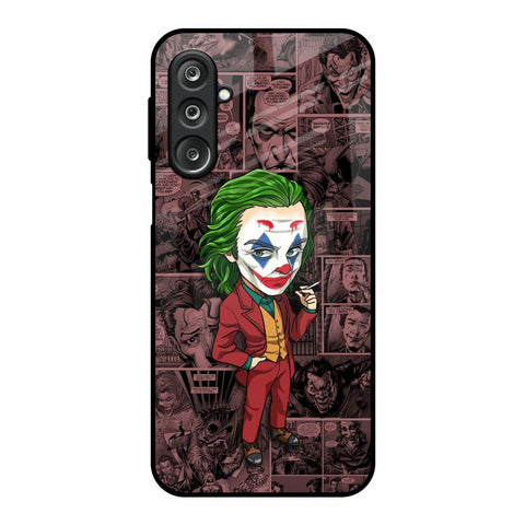 Joker Cartoon Samsung Galaxy M36 5G Glass Back Cover Online