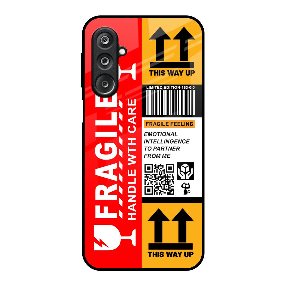 Handle With Care Samsung Galaxy M36 5G Glass Back Cover Online