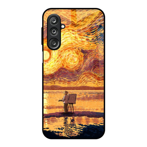 Sunset Vincent Samsung Galaxy M36 5G Glass Back Cover Online