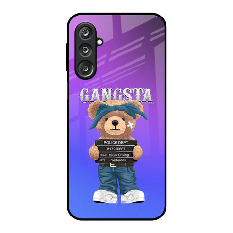 Gangsta Bear Samsung Galaxy M36 5G Glass Back Cover Online
