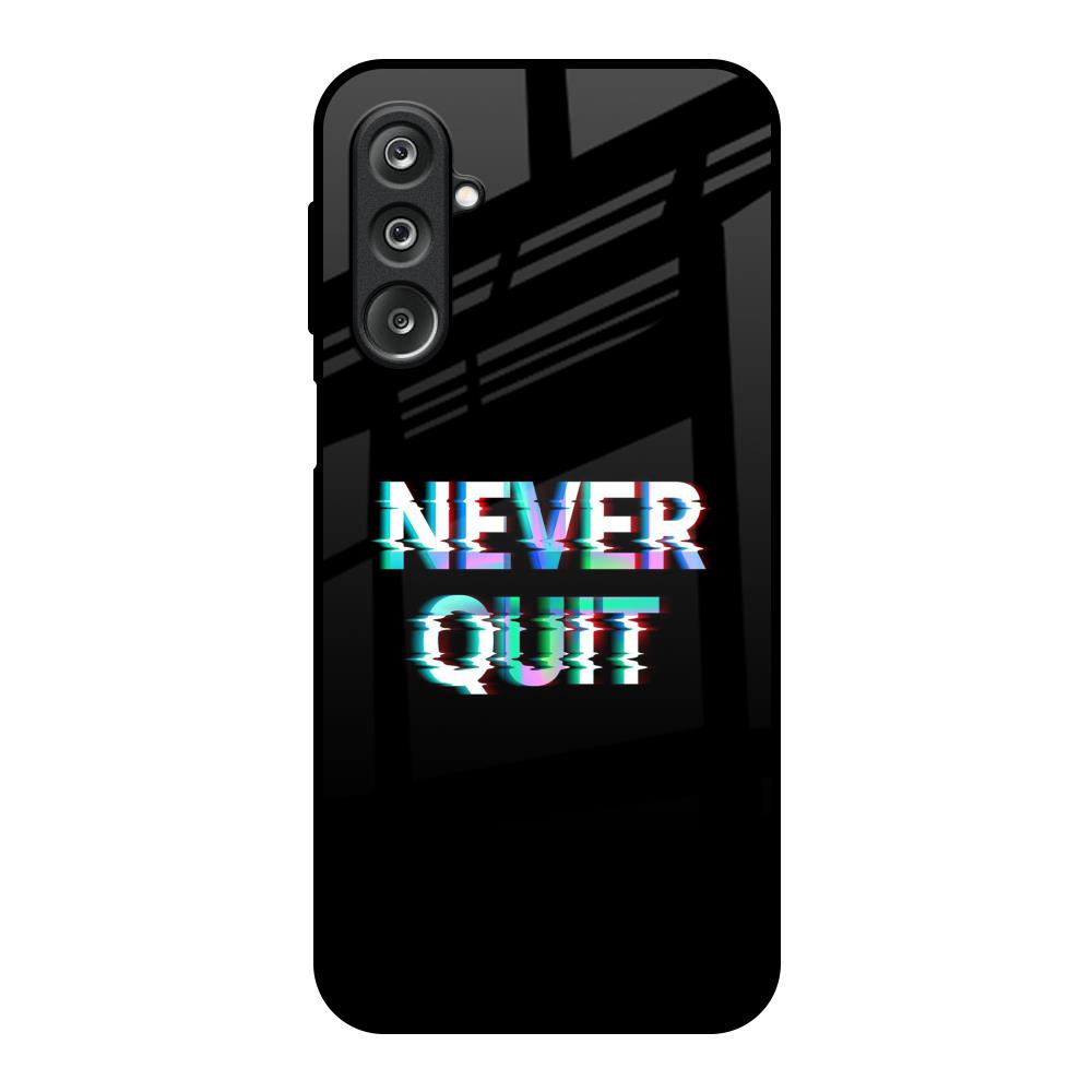 Never Quit Samsung Galaxy M36 5G Glass Back Cover Online