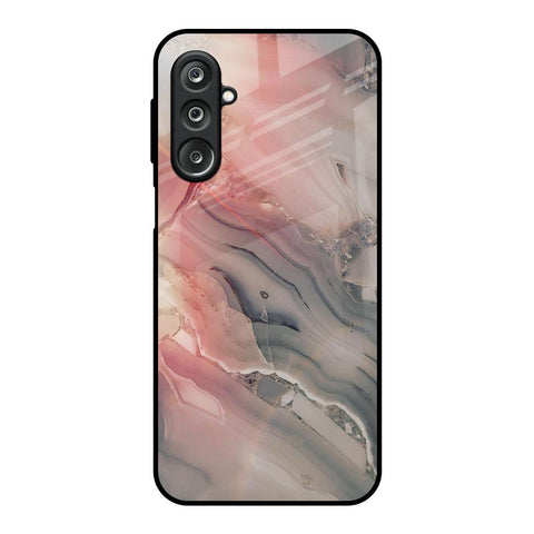 Pink And Grey Marble Samsung Galaxy M36 5G Glass Back Cover Online